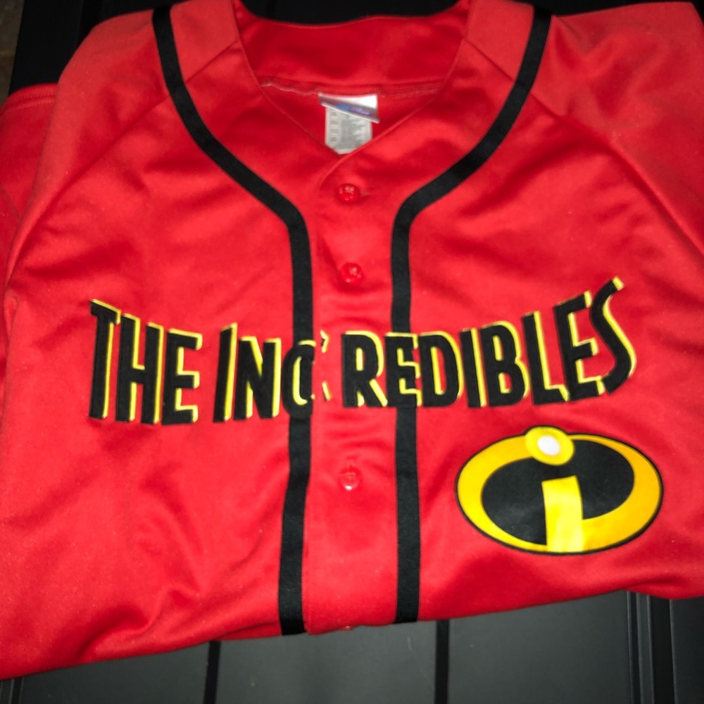 Disney Parks Incredibles baseball jersey